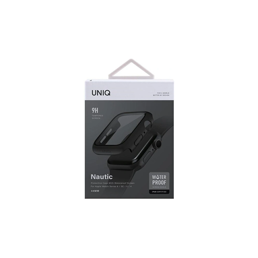 Hurtownia GSM - Etui UNIQ Nautic Apple Watch 4/5/6/7/8/9/SE 44/45mm černý/black - UNIQ447BLK - {ean13} - Hurt