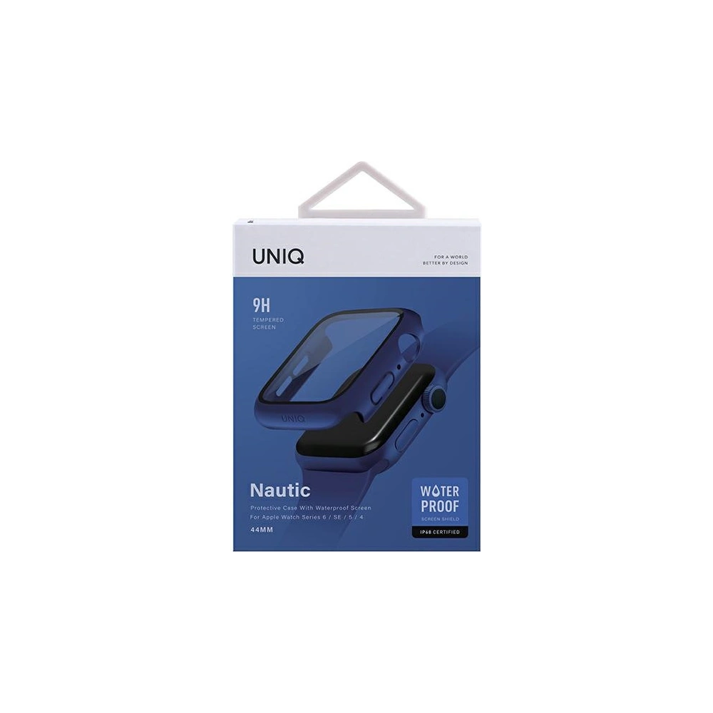 Hurtownia GSM - Etui UNIQ Nautic Apple Watch 4/5/6/7/8/9/SE 44/45mm modrý/blue - UNIQ449BLU - {ean13} - Hurt