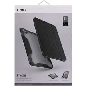 Wholesale UNIQ Trexa Apple iPad 10.2 2019/2020/2021 7, 8, 9 Gen Antimicrobial black - UNIQ450BLK - {ean13} - Hurt