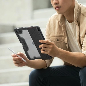 Wholesale UNIQ Trexa Apple iPad 10.2 2021/2020/2019 7, 8, 9 Gen Antimicrobial red - UNIQ451RED - {ean13} - Hurt