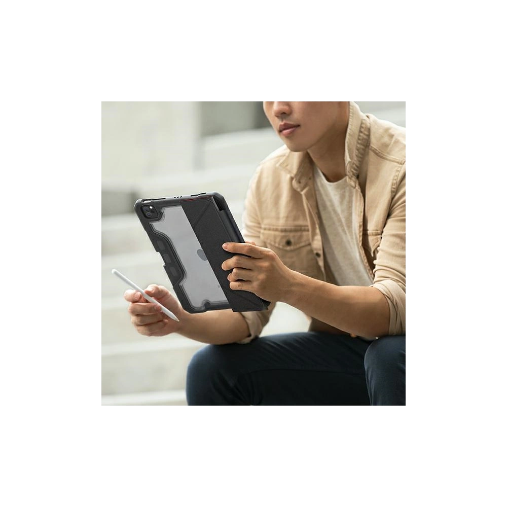 Hurtownia GSM - Etui UNIQ Trexa Apple iPad Pro 11 2020/2021 (2. a 3. generace) Antimikrobiální černé/black - UNIQ453BLK - {ean13} - Hurt