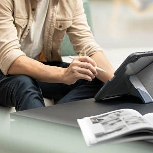 Hurtownia GSM - Etui UNIQ Trexa Apple iPad Pro 11 2020/2021 (2. i 3. generacji) Antimicrobial niebieski/blue - UNIQ455BLU - {ean13} - Hurt