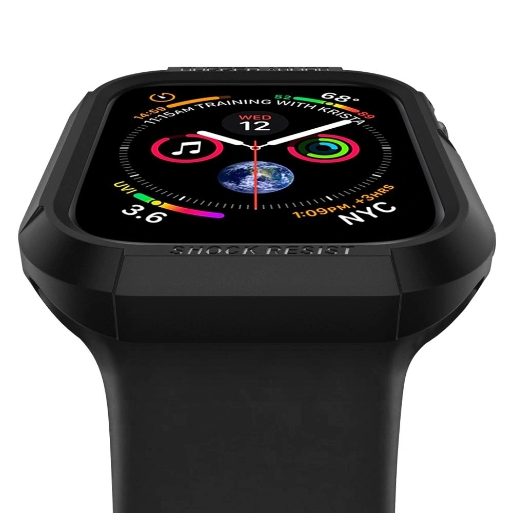Hurtownia GSM - Etui Spigen Rugged Armor Apple Watch 4/5/6/7/SE 40/41mm černé - SPN223BLK - {ean13} - Hurt