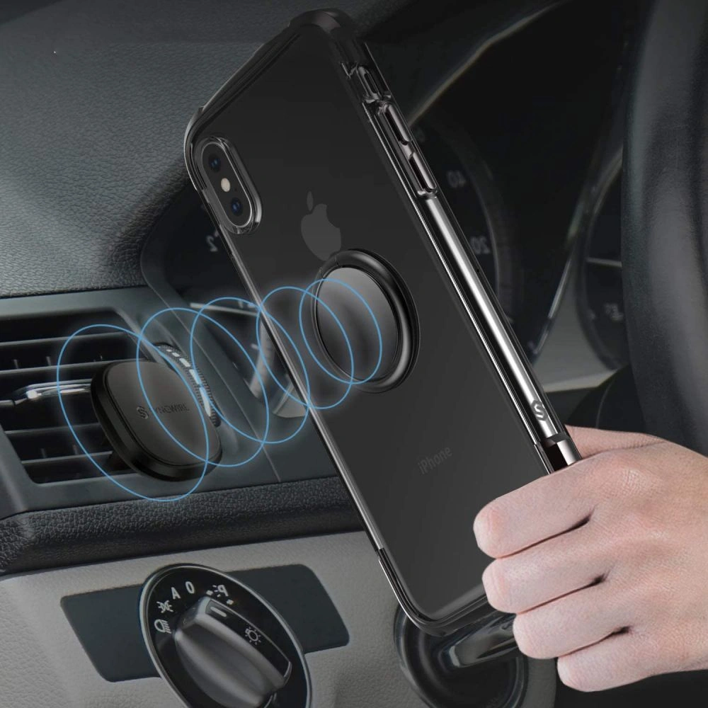 Hurtownia GSM - Uchop na prsty Tech-Protect Magnetic Telefonní kroužek Černý - THP672BLK - {ean13} - Hurt
