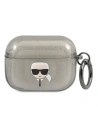 Etui Karl Lagerfeld KLAPUKHGK Apple AirPods Pro kryt černý/black Glitter Karl`s Head