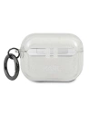 Hurtownia GSM - Etui Karl Lagerfeld KLAPUKHGS Apple kryt na AirPods Pro stříbrný/glitter Karlova hlava - KLD656SLV - {ean13} - Hurt