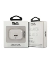 Hurtownia GSM - Etui Karl Lagerfeld KLAPUKHGS Apple kryt na AirPods Pro stříbrný/glitter Karlova hlava - KLD656SLV - {ean13} - Hurt