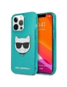Hurtownia GSM - Etui Karl Lagerfeld KLHCP13LCHTRB Apple iPhone 13 Pro niebieski/blue hardcase Glitter Choupette Fluo - KLD657BLU - {ean13} - Hurt