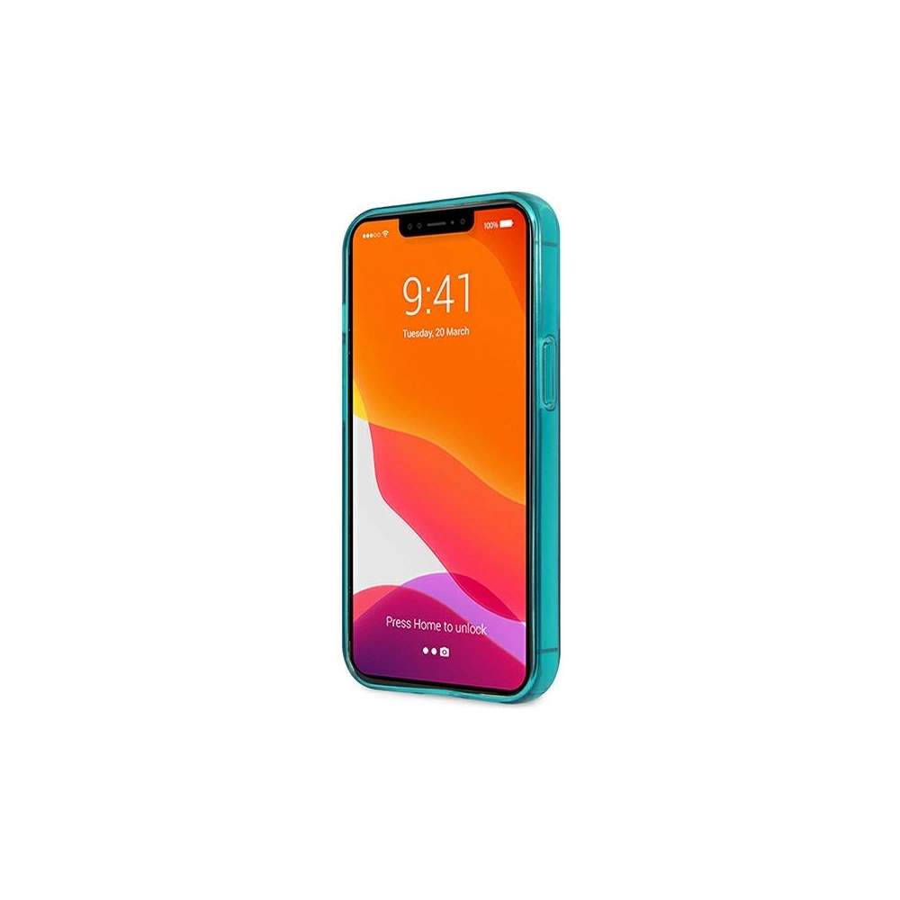 Hurtownia GSM - Etui Karl Lagerfeld KLHCP13LCHTRB Apple iPhone 13 Pro niebieski/blue hardcase Glitter Choupette Fluo - KLD657BLU - {ean13} - Hurt