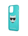 Hurtownia GSM - Etui Karl Lagerfeld KLHCP13LCHTRB Apple iPhone 13 Pro niebieski/blue hardcase Glitter Choupette Fluo - KLD657BLU - {ean13} - Hurt