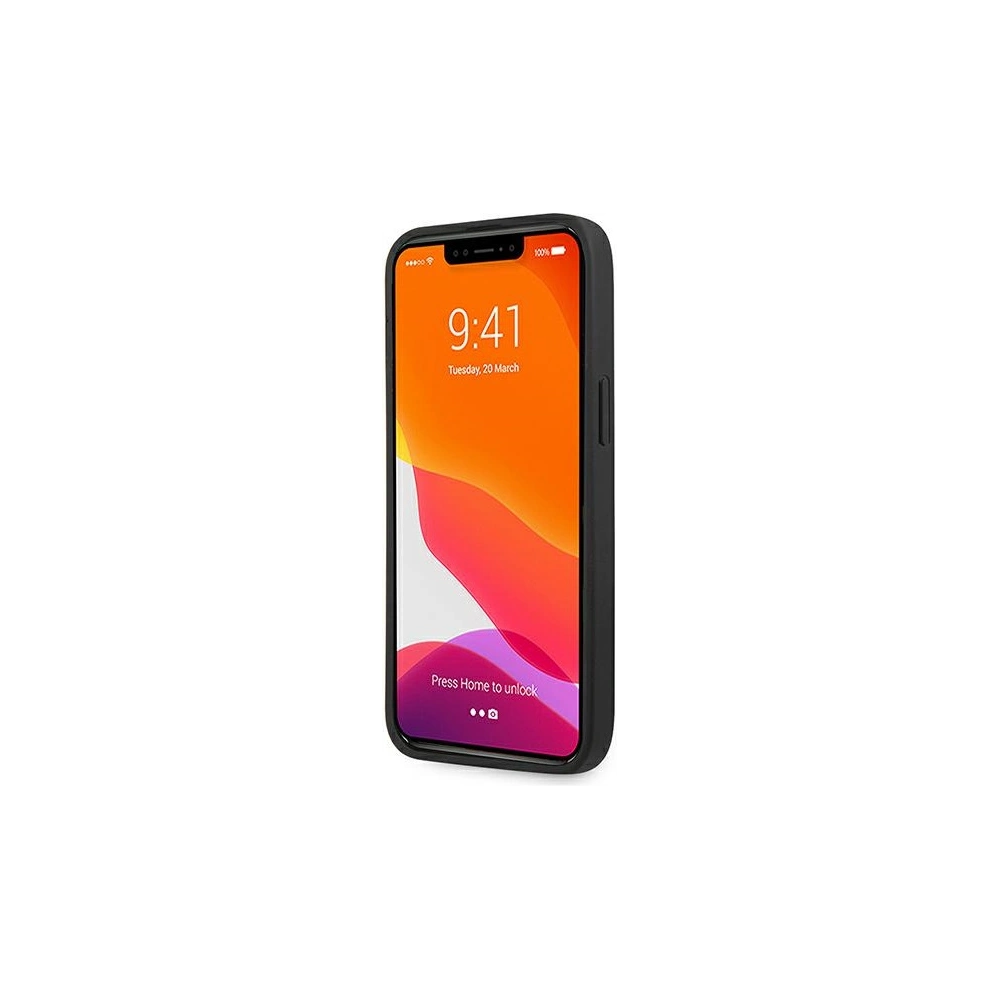 Wholesale Guess GUHCP13L4GDGR Apple iPhone 13 Pro grey hardcase 4G Stripe - GUE1296GRY - {ean13} - Hurt