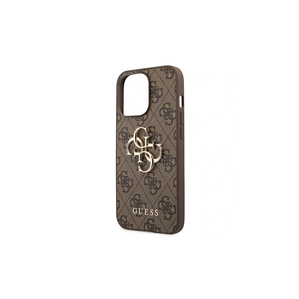 Hurtownia GSM - Etui Guess GUHCP13L4GMGBR Apple iPhone 13 Pro brązowy/brown hardcase 4G Big Metal Logo - GUE1297BR - {ean13} - Hurt