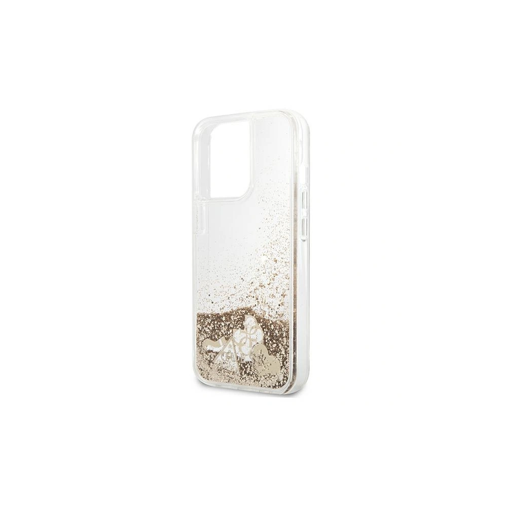 Hurtownia GSM - Etui Guess GUHCP13LGLHFLGO Apple iPhone 13 Pro gold/złoty hardcase Glitter Charms - GUE1298GLD - {ean13} - Hurt
