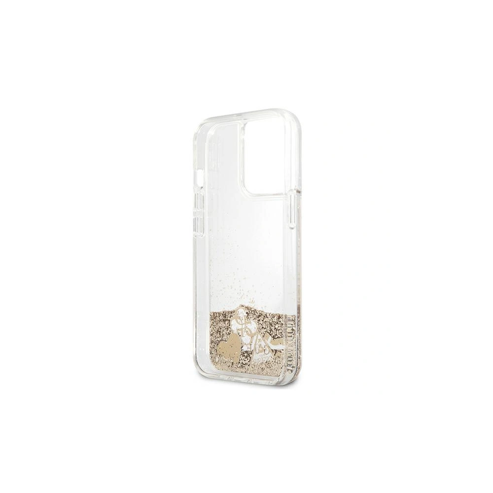 Hurtownia GSM - Etui Guess GUHCP13LGLHFLGO Apple iPhone 13 Pro gold/złoty hardcase Glitter Charms - GUE1298GLD - {ean13} - Hurt