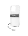 Hurtownia GSM - Etui Guess GUHCP13LKB4GGR Apple iPhone 13 Pro Transparent hardcase 4G Grey Strap Charm - GUE1300CL - {ean13} - Hurt