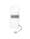 Hurtownia GSM - Etui Guess GUHCP13LKB4GGR Apple iPhone 13 Pro Transparent hardcase 4G Grey Strap Charm - GUE1300CL - {ean13} - Hurt