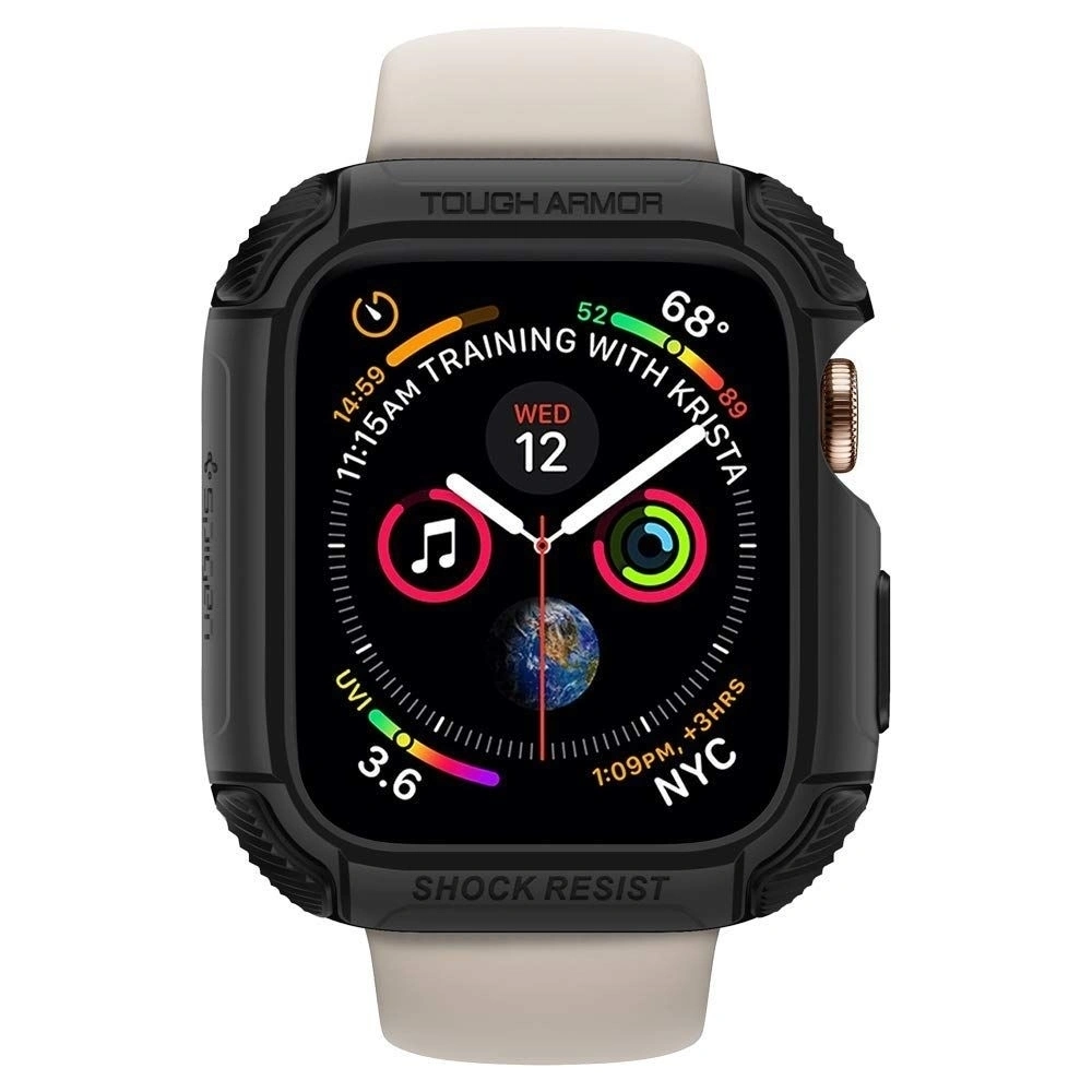 Hurtownia GSM - Etui Spigen Tough Armor Apple Watch 4/5/6/7/8/9/SE 44/45mm Černé - SPN225BLK - {ean13} - Hurt