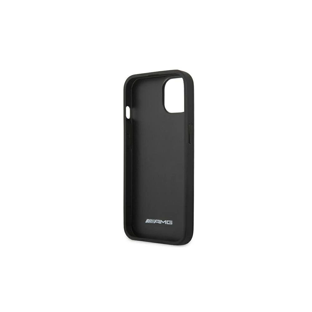 Hurtownia GSM - Etui Mercedes AMG AMHCP13MGSEBK Apple iPhone 13 černý/black hardcase Leather Debossed Lines - MRS028BLK - {ean13} - Hurt