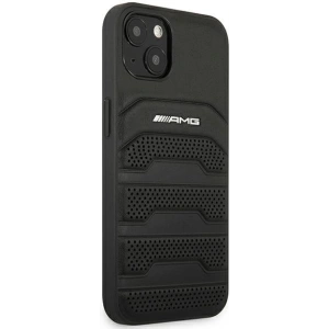Hurtownia GSM - Etui Mercedes AMG AMHCP13SGSEBK Apple iPhone 13 mini czarny/black hardcase Leather Debossed Lines - MRS029BLK - {ean13} - Hurt