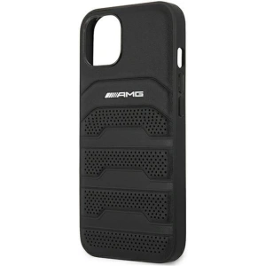 Hurtownia GSM - Etui Mercedes AMG AMHCP13SGSEBK Apple iPhone 13 mini czarny/black hardcase Leather Debossed Lines - MRS029BLK - {ean13} - Hurt