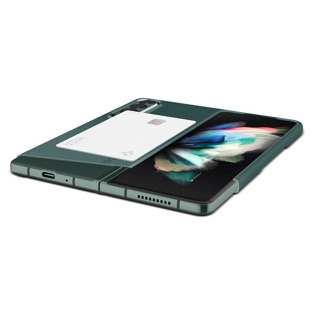 Hurtownia GSM - Etui Spigen Airskin Samsung Galaxy Z Fold 3 Zelená - SPN1890GRN - {ean13} - Hurt