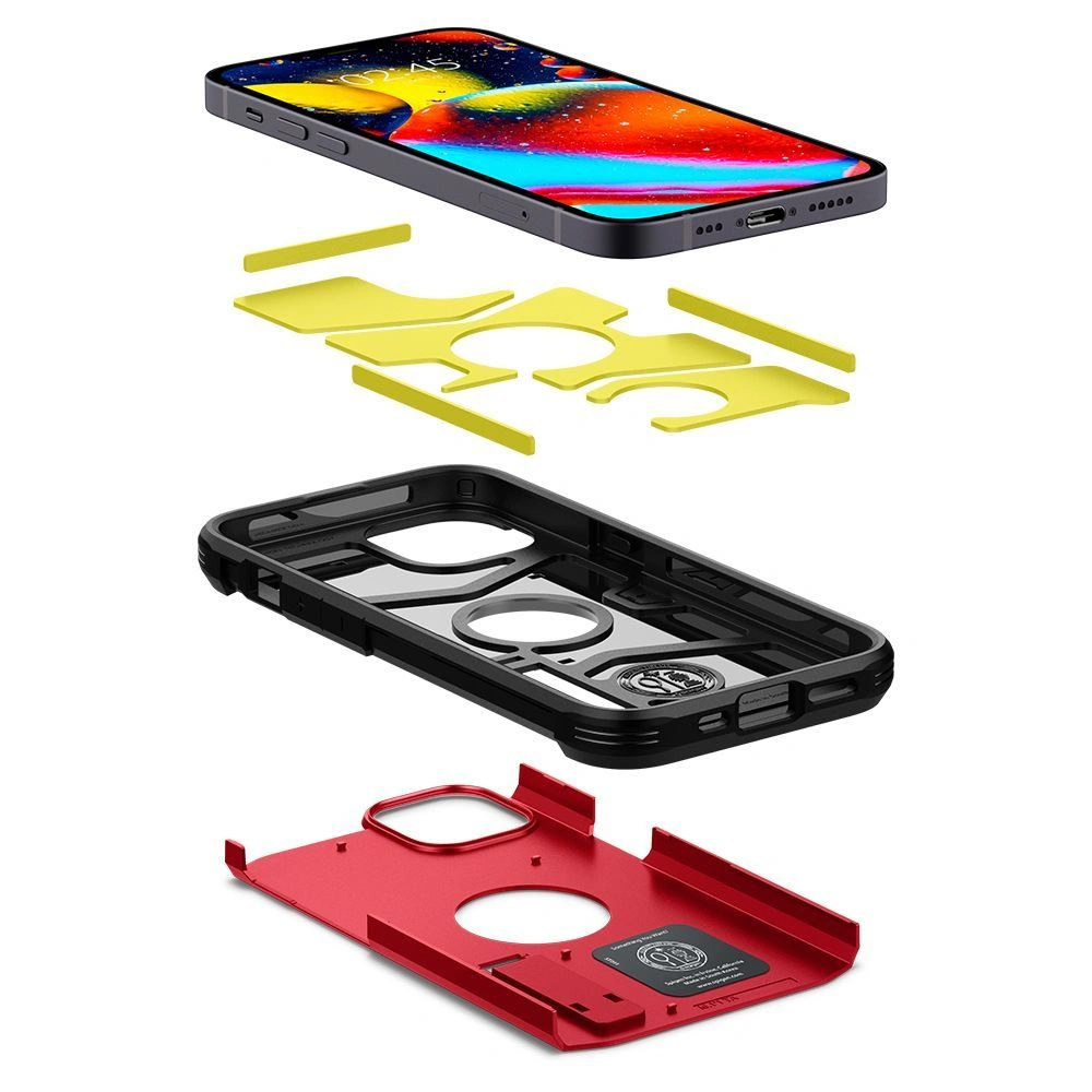 Wholesale Case Spigen Tough Armor Apple iPhone 13 Red - SPN1892RED - {ean13} - Hurt