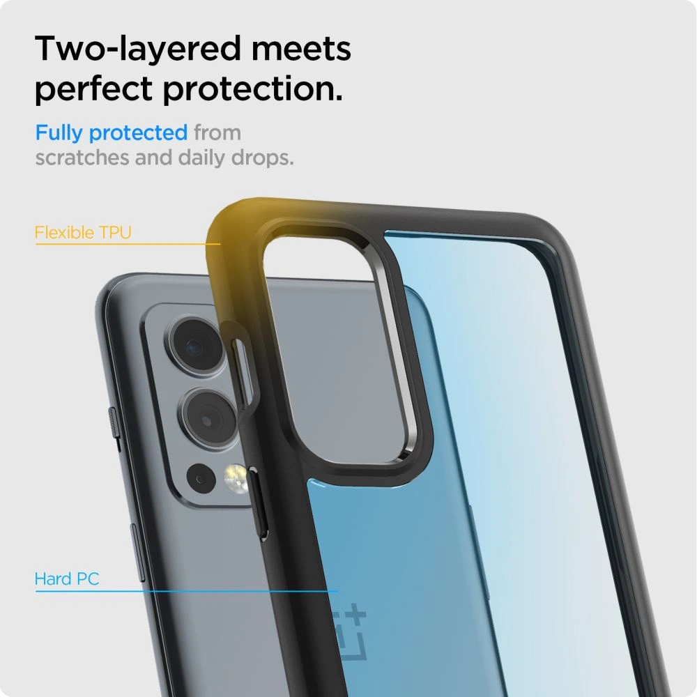 Hurtownia GSM - Etui Spigen Ultra Hybrid OnePlus Nord 2 5G Matná černá - SPN1893BLK - {ean13} - Hurt