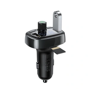 Hurtownia GSM - Baseus FM transmitter s Bluetooth USB microSD (černý) - BSU051BLK - {ean13} - Hurt