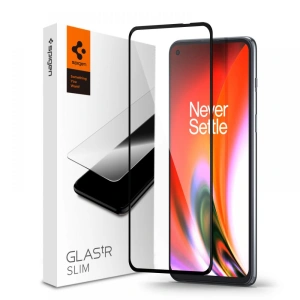 Tempered glass Spigen GLAS.tR Slim OnePlus Nord 2 5G/CE 5G Black