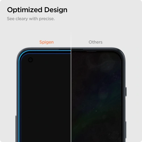 Szkło hartowane Spigen GLAS.tR Slim OnePlus Nord 2 5G/CE 5G Black