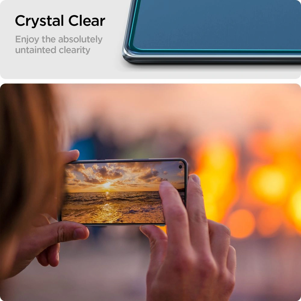 Wholesale Tempered glass Spigen GLAS.tR Slim OnePlus Nord 2 5G/CE 5G Black - SPN1896 - {ean13} - Hurt
