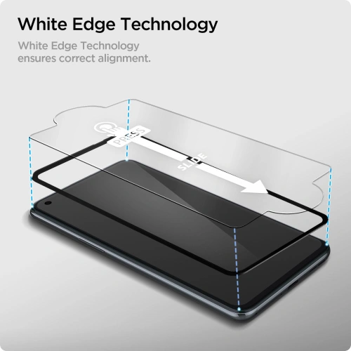 Szkło hartowane Spigen GLAS.tR Slim OnePlus Nord 2 5G/CE 5G Black