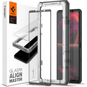Sklo tvrzené Spigen GLAS.tR Slim AlignMaster Sony Xperia 5 III Černé