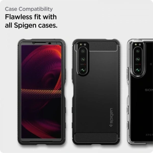 Hurtownia GSM - Szkło hartowane Spigen GLAS.tR Slim AlignMaster Sony Xperia 5 III Black - SPN1897BLK - {ean13} - Hurt