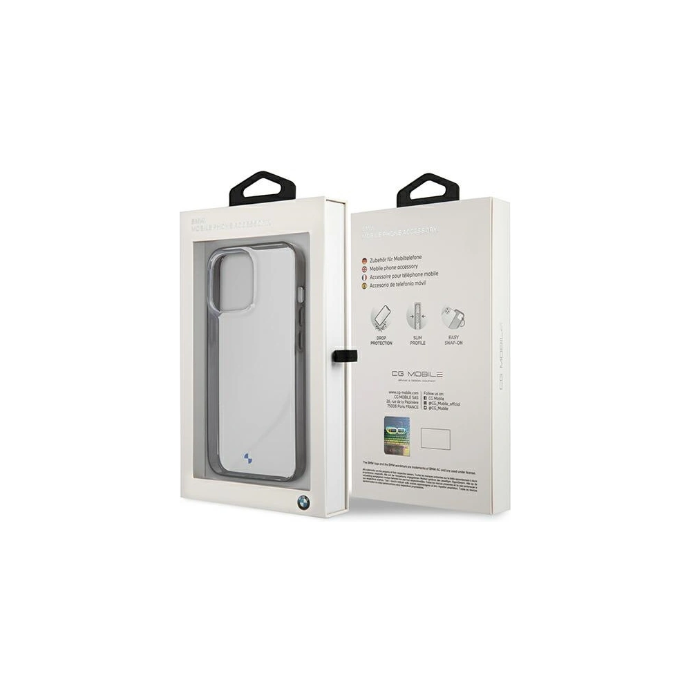 Hurtownia GSM - Etui BMW BMHCP13LPCUMRBK Apple iPhone 13 Pro transparent hardcase Signature Collection - BMW221CL - {ean13} - Hurt
