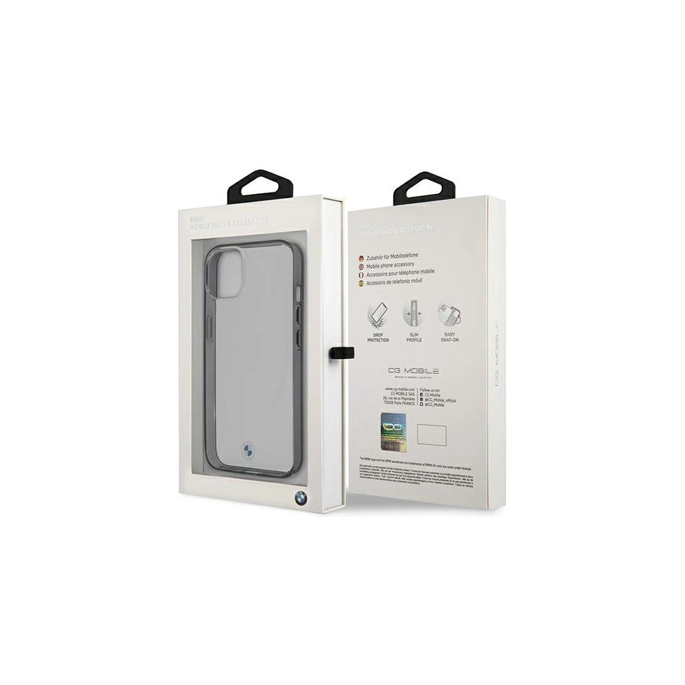 Hurtownia GSM - Etui BMW BMHCP13MPCUMRBK Apple iPhone 13 průhledný tvrdý obal Signature Collection - BMW222CL - {ean13} - Hurt