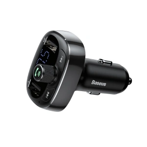 Hurtownia GSM - Baseus FM transmitter s Bluetooth USB microSD (černý) - BSU051BLK - {ean13} - Hurt