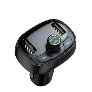 Hurtownia GSM - Baseus FM transmitter s Bluetooth USB microSD (černý) - BSU051BLK - {ean13} - Hurt
