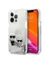 Hurtownia GSM - Etui Karl Lagerfeld KLHCP13LGKCS Apple iPhone 13 Pro stříbrný/silver hardcase Liquid Glitter Karl&Choupette - KLD661SLV - {ean13} - Hurt
