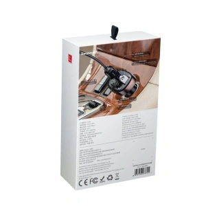 Hurtownia GSM - Baseus FM transmitter s Bluetooth USB microSD (černý) - BSU051BLK - {ean13} - Hurt