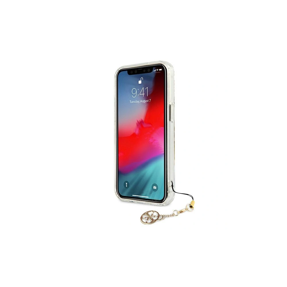 Hurtownia GSM - Etui Guess GUHCP13LKS4GGO Apple iPhone 13 Pro Transparent hardcase 4G Gold Charms Collection - GUE1302CL - {ean13} - Hurt