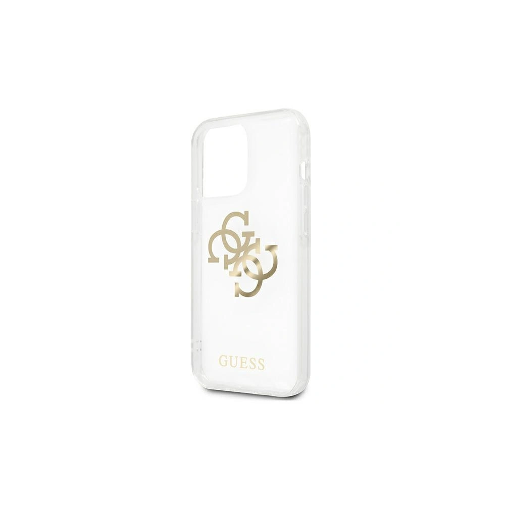 Hurtownia GSM - Etui Guess GUHCP13LKS4GGO Apple iPhone 13 Pro Transparent hardcase 4G Gold Charms Collection - GUE1302CL - {ean13} - Hurt