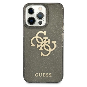 Etui Guess GUHCP13LPCUGL4GBK Apple iPhone 13 Pro czarny/black hard case Glitter 4G Big Logo