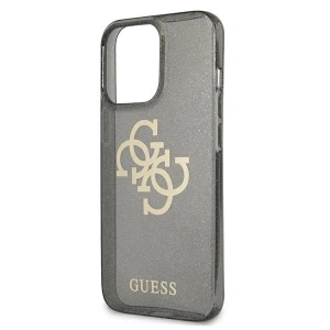 Etui Guess GUHCP13LPCUGL4GBK Apple iPhone 13 Pro czarny/black hard case Glitter 4G Big Logo