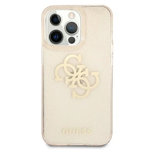 Etui Guess GUHCP13LPCUGL4GGO Apple iPhone 13 Pro złoty/gold hard case Glitter 4G Big Logo