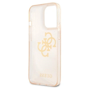 Etui Guess GUHCP13LPCUGL4GGO Apple iPhone 13 Pro złoty/gold hard case Glitter 4G Big Logo