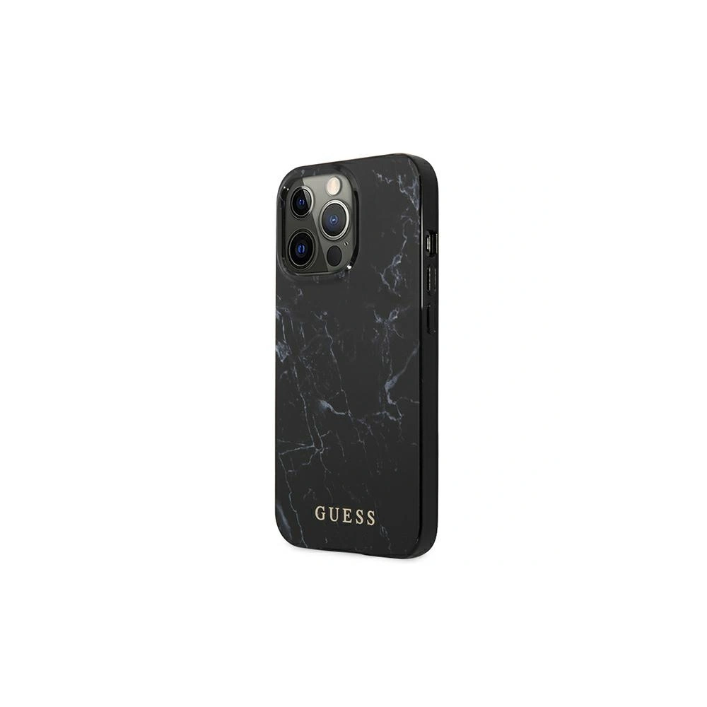 Hurtownia GSM - Etui Guess GUHCP13LPCUMABK Apple iPhone 13 Pro černý/black hardcase Marble - GUE1305BLK - {ean13} - Hurt