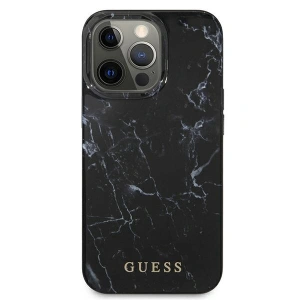 Etui Guess GUHCP13LPCUMABK Apple iPhone 13 Pro czarny/black hardcase Marble