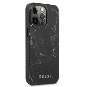 Etui Guess GUHCP13LPCUMABK Apple iPhone 13 Pro czarny/black hardcase Marble