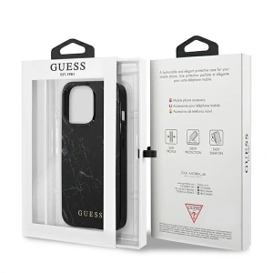 Etui Guess GUHCP13LPCUMABK Apple iPhone 13 Pro czarny/black hardcase Marble
